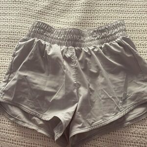 grey nike running shorts